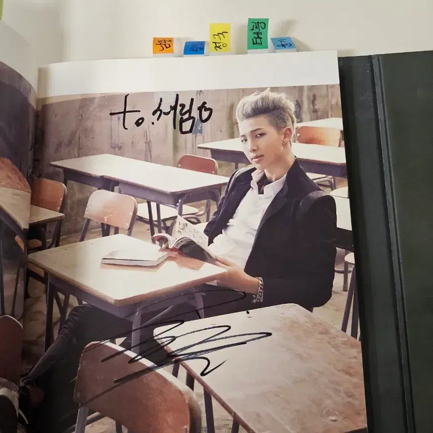 [BUNJANG] BTS Skool Luv Affair Signed Album (All Members Signed) / 방탄소년단 bts sla상남자 싸인앨범 (전멤버 싸인반)