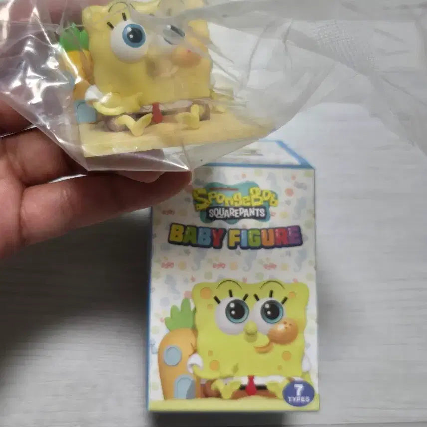 [BUNJANG] SpongeBob SquarePants Baby Figure (Sealed) / (미개봉) 스펀지밥 피규어