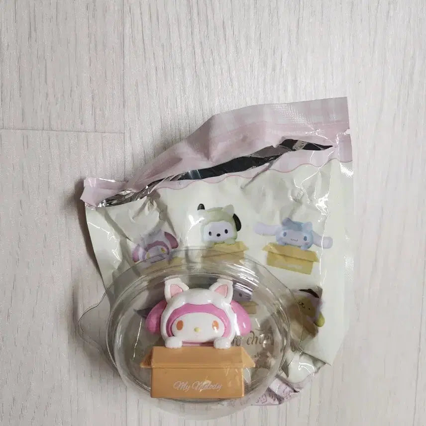 [BUNJANG] Sanrio Characters My Melody Cat Series Figure / 산리오 고양이 시리즈 마멜 피규어