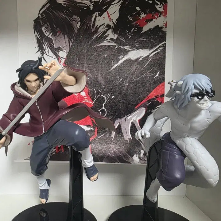 [BUNJANG] Naruto Uchiha Itachi &amp; Kabuto Figure Set / 나루토 우치하 이타치&amp;카부토 피규어