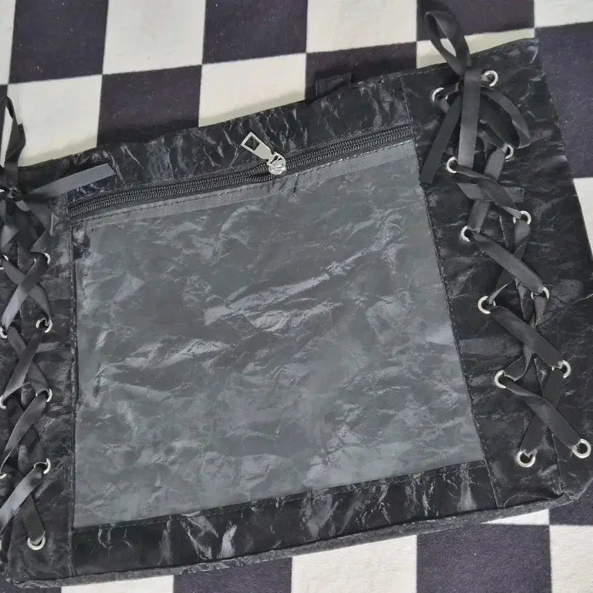 [BUNJANG] Black Ita Bag / 리본 이타백 검정