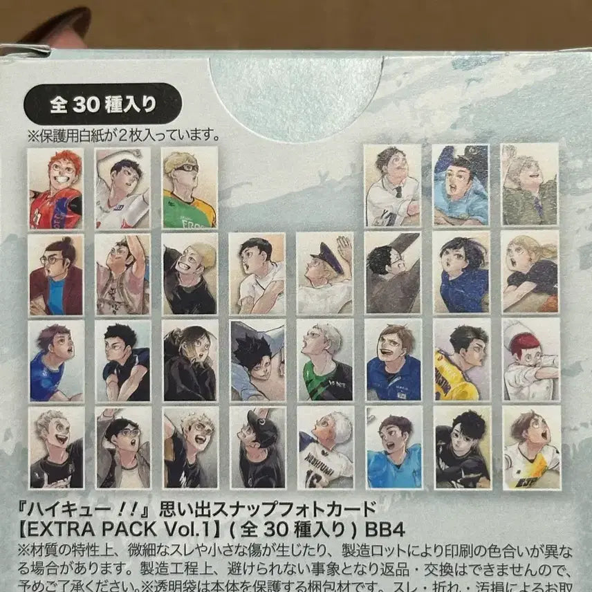 [BUNJANG] Haikyu!! Memory Snap Photocard / 하이큐 추억스냅 포토카드