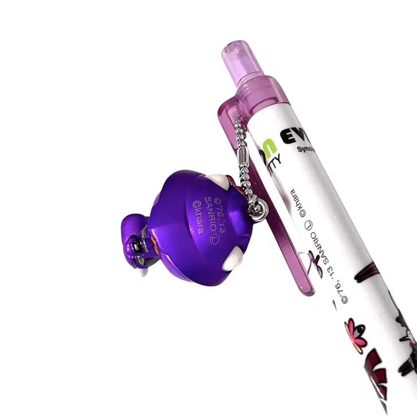 [BUNJANG] Evangelion Unit-01 Kitty Ballpoint Pen Strap / 고전 에반게리온 초호기 키티 볼펜 스트랩