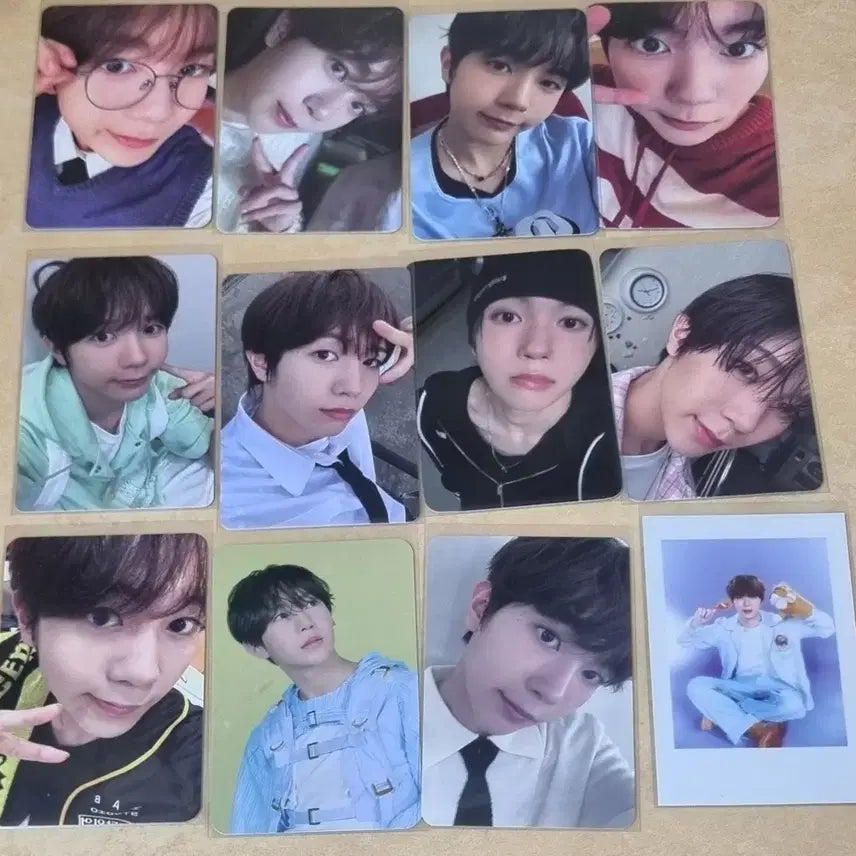 [BUNJANG] NCT WISH Ryo Photocard Bundle Set / 엔시티 위시 료 포카 12장 일괄 처분 급처 초회한정 앨포 특전 미공포 트레카