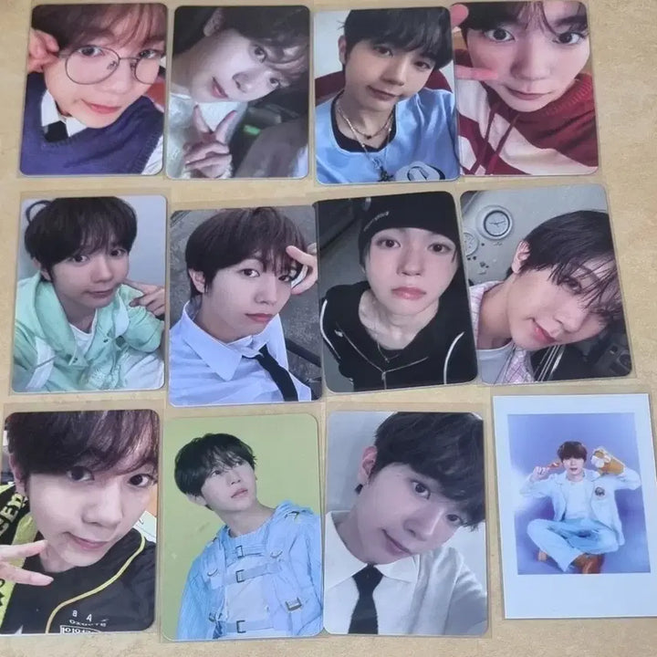[BUNJANG] NCT WISH Ryo Photocard Bundle Set / 엔시티 위시 료 포카 12장 일괄 처분 급처 초회한정 앨포 특전 미공포 트레카