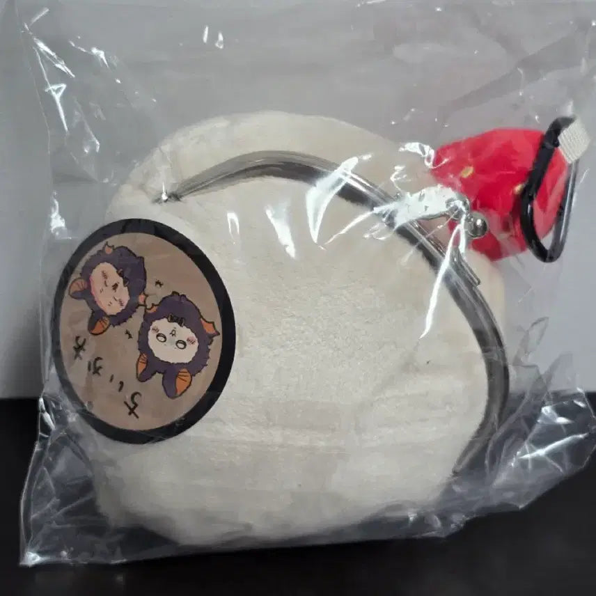 [BUNJANG] Chiikawa Halloween Gamaguchi Pouch RAKKO Strawberry / 치이카와 할로윈 가마구치 파우치 딸기 랏코