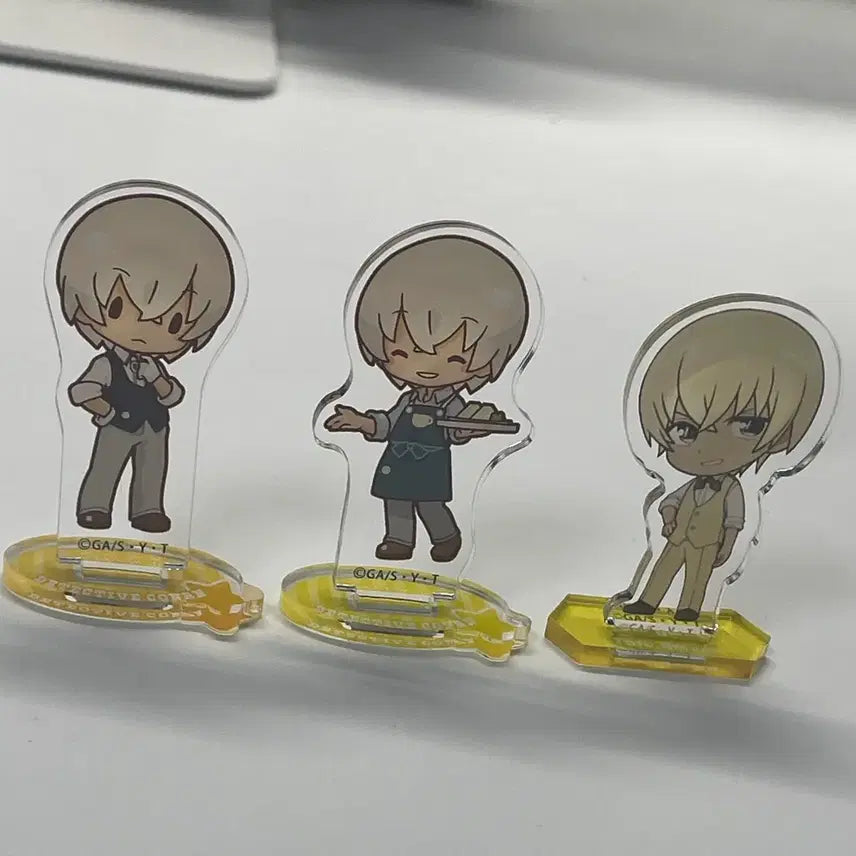 [BUNJANG] Detective Conan Toru Amuro Acrylic Stand Bundle Set / (일괄) 명탐정 코난 아무로 토오루 굿즈 아크릴 스탠드