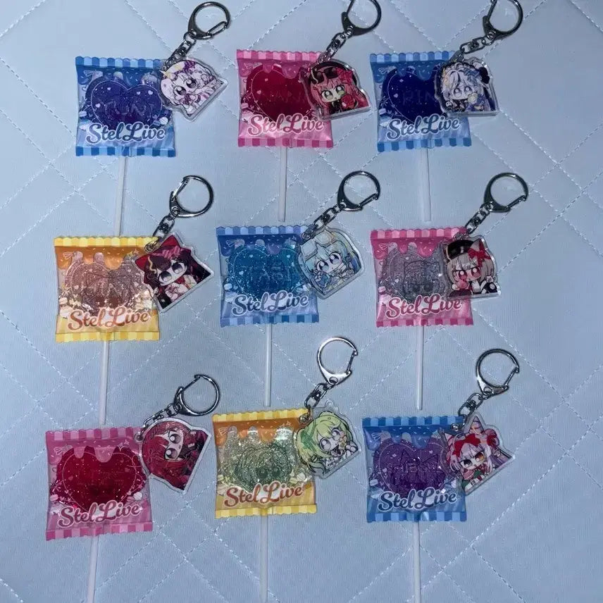 [BUNJANG] Stella Live White Day Keyring / 스텔라이브 화이트데이
