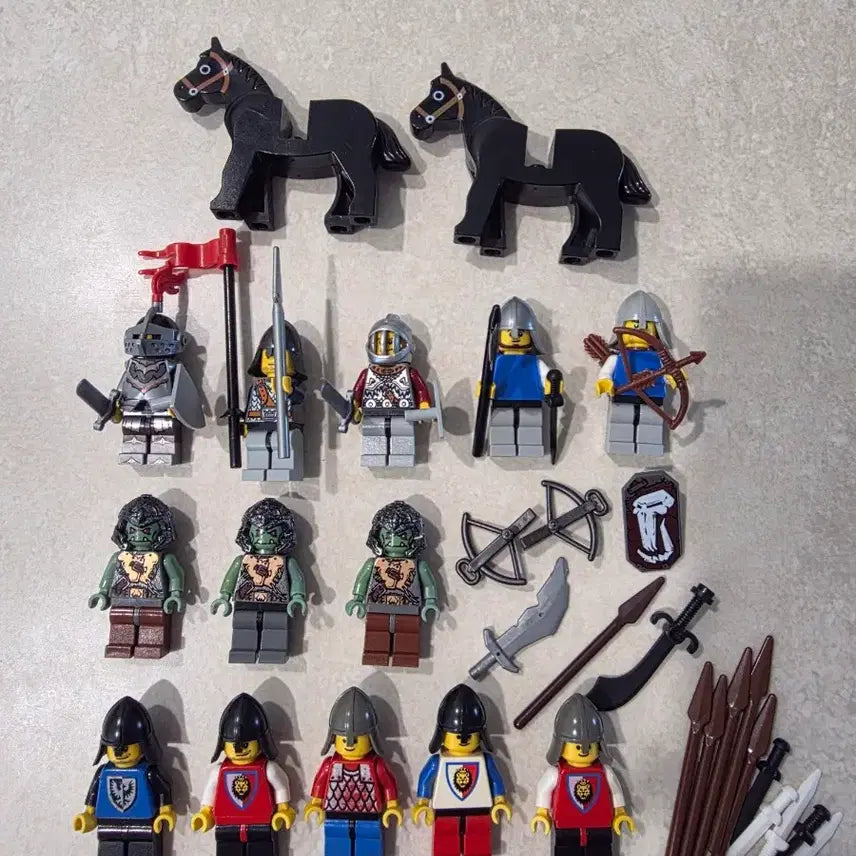 [BUNJANG] LEGO Old Castle Orc Soldier Bundle Set / 레고 올드캐슬병/오크병사 일괄 판매