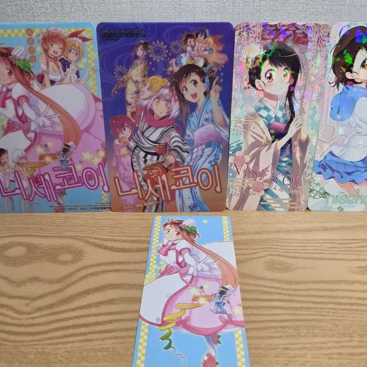 [BUNJANG] Nisekoi Light Novel Special Appendix Set / 니세코이 라노벨 특별부록 오노데라 고전 굿즈 세트