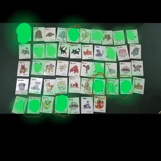 [BUNJANG] Pokemon Stickers Bundle / 포켓몬 띠부씰(100여장 이상)