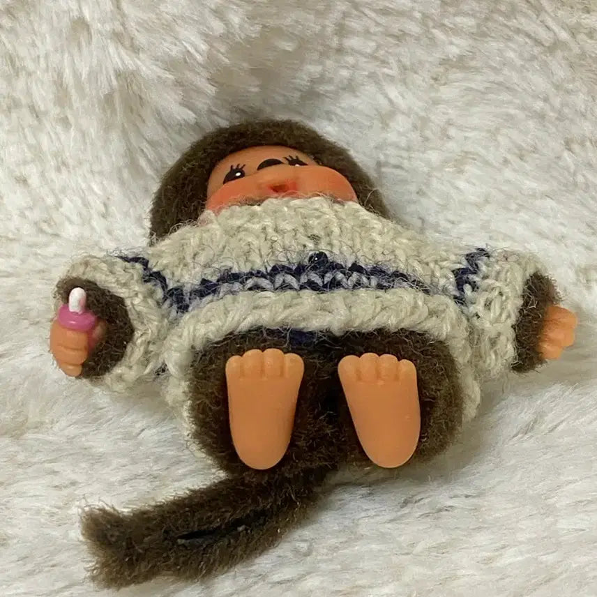 [BUNJANG] Sekiguchi Monchhichi Vintage Mini Keychain / 몬치치 고전 빈티지 미니 키링