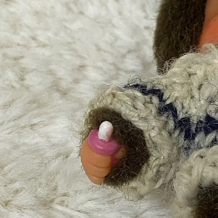 [BUNJANG] Sekiguchi Monchhichi Vintage Mini Keychain / 몬치치 고전 빈티지 미니 키링