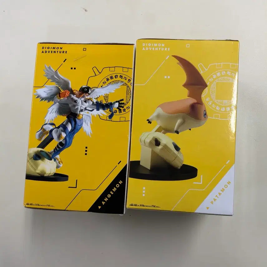 [BUNJANG] Digimon Angemon &amp; Patamon Figure Set / 운포5.5)디지몬 파닥몬 &amp; 엔젤몬 세트
