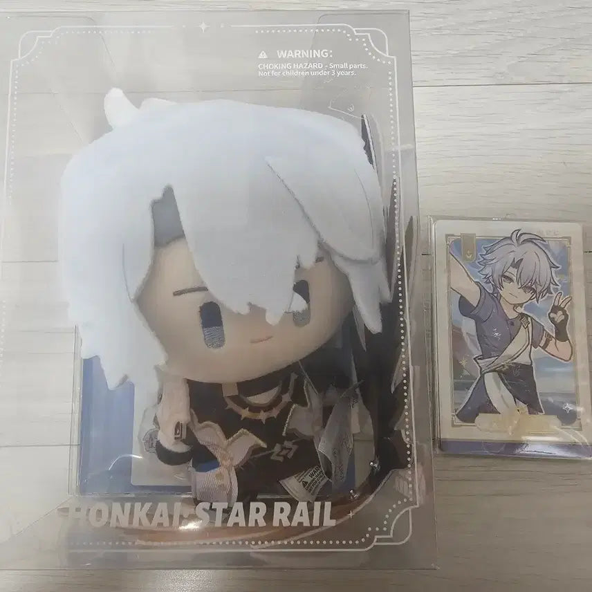 [BUNJANG] Honkai: Star Rail Paimon Plush + POB Photocard / 붕괴 스타레일 파이논 봉제인형+특전 포토카드