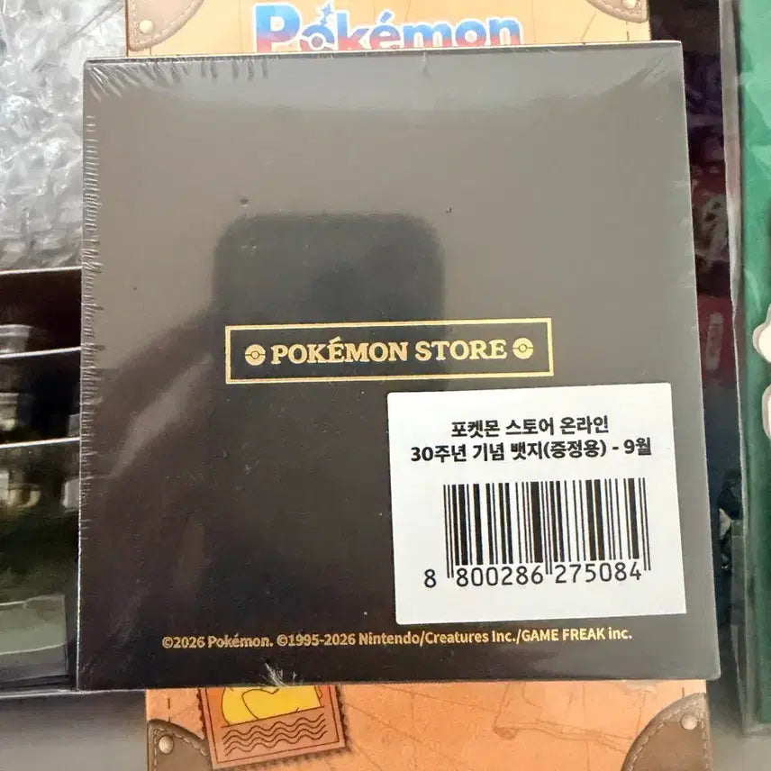 [BUNJANG] Pokemon 30th Anniversary Badge September Limited Edition / (미개봉)포켓몬 30주년 기념 배지 9월