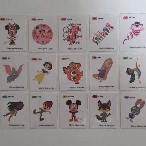 [BUNJANG] Disney 100th Anniversary Ttibusil Sticker Set / 디즈니 100주년 띠부씰