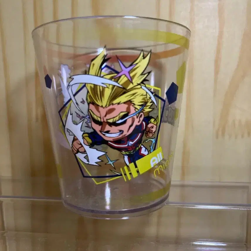 [BUNJANG] My Hero Academia Bakugo &amp; All Might Acrylic Cup / 나의 히어로 아카데미아 바쿠고, 올마이트 아크릴 컵