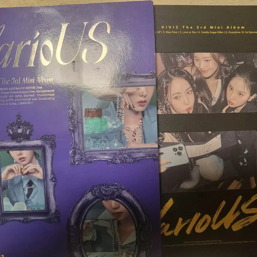 [BUNJANG] Viviz Album Bundle Set with Photocards / 포카포함 비비지 앨범 일괄 양도