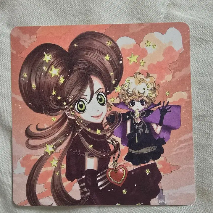 [BUNJANG] Sugar Sugar Rune Cinnamon Postcard Book &amp; Illustration Coaster Set / 슈가슈가룬 시나몬의 엽서북 엽서세트 +일러스트 코스터