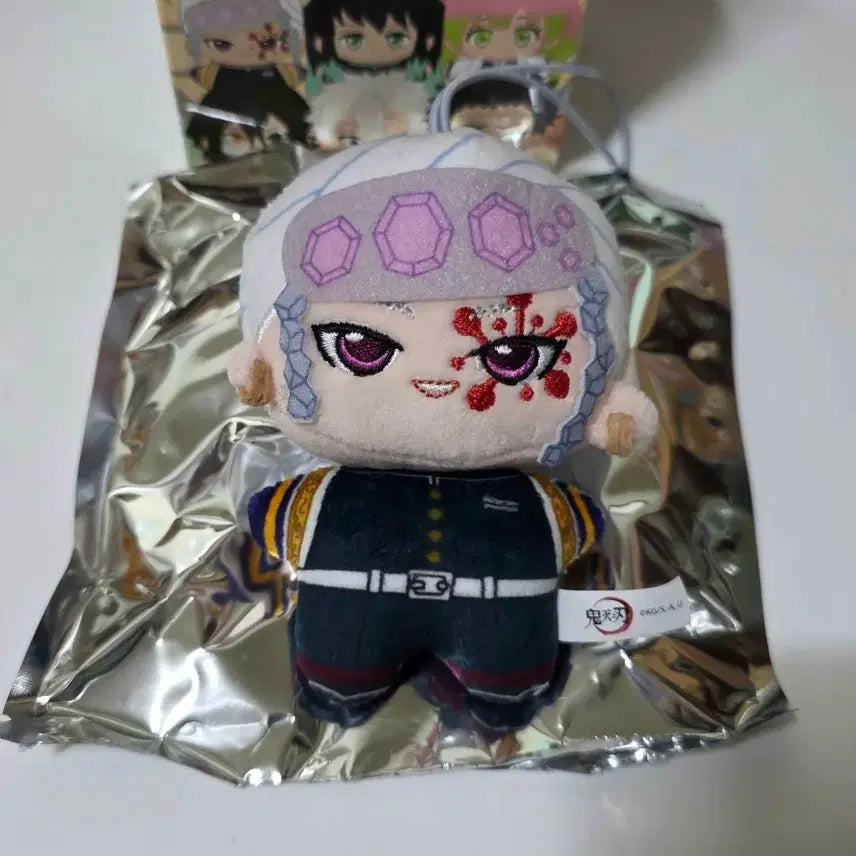 [BUNJANG] Demon Slayer Tengen Uzui Plush Doll / 귀멸의 칼날 우즈이 텐겐 눌셋 누이