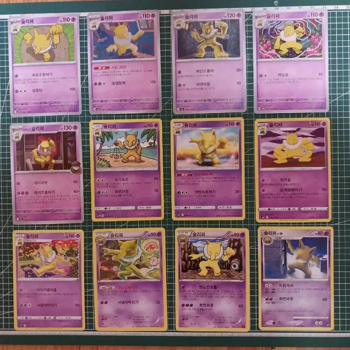 [BUNJANG] Pokemon Card Sleeper Common Cards 12 Types Bundle Set / 포켓몬카드 슬리퍼 일반카드 12종 일괄