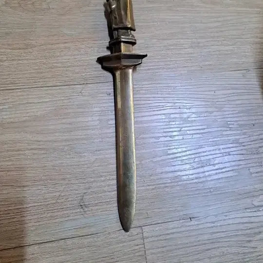 [BUNJANG] Brass Antique Letter Opener / 황동재질사이즈 한뼘정도길이 우편물분리 째는기구