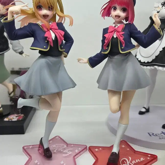 [BUNJANG] Taito Oshi no Ko Ruby &amp; Kana School Uniform Figure / 최애의아이 타이토 루비 카나 피규어