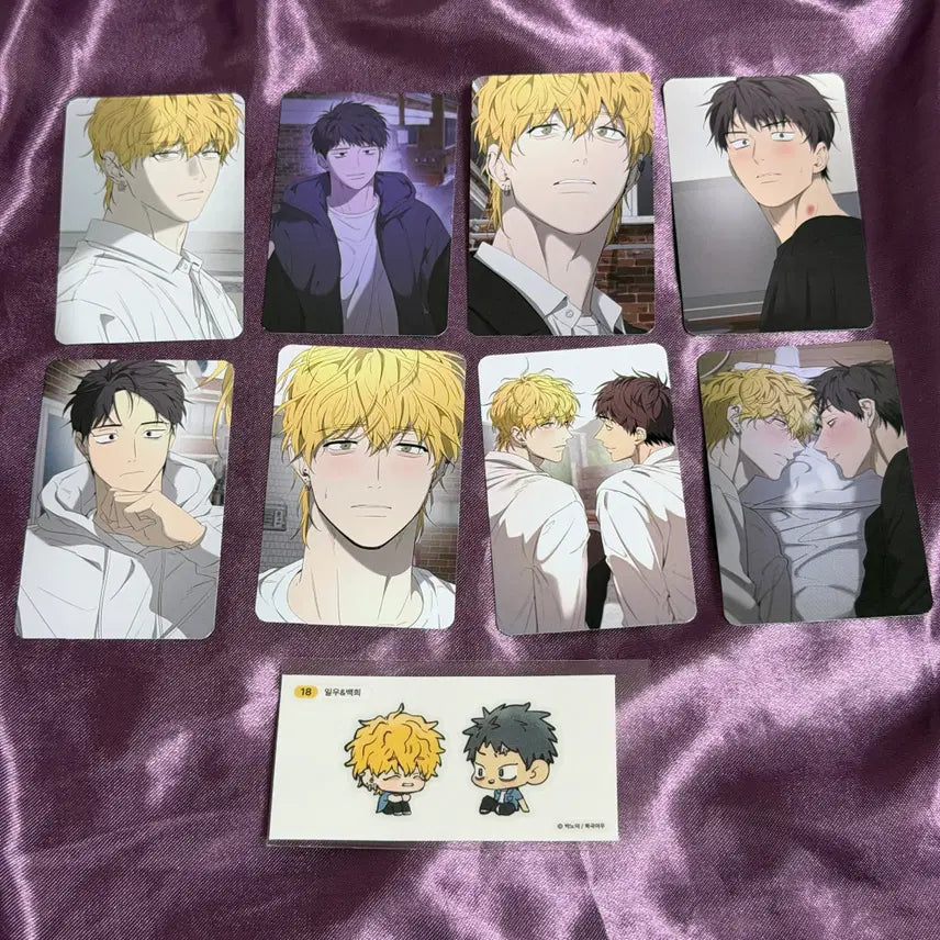 [BUNJANG] Yang Il-woo Photocard 8 Types Set &amp; 10 Types Sticker Set / 양일우와 나 포토카드 8종 세트, 10특 띠부 스티커