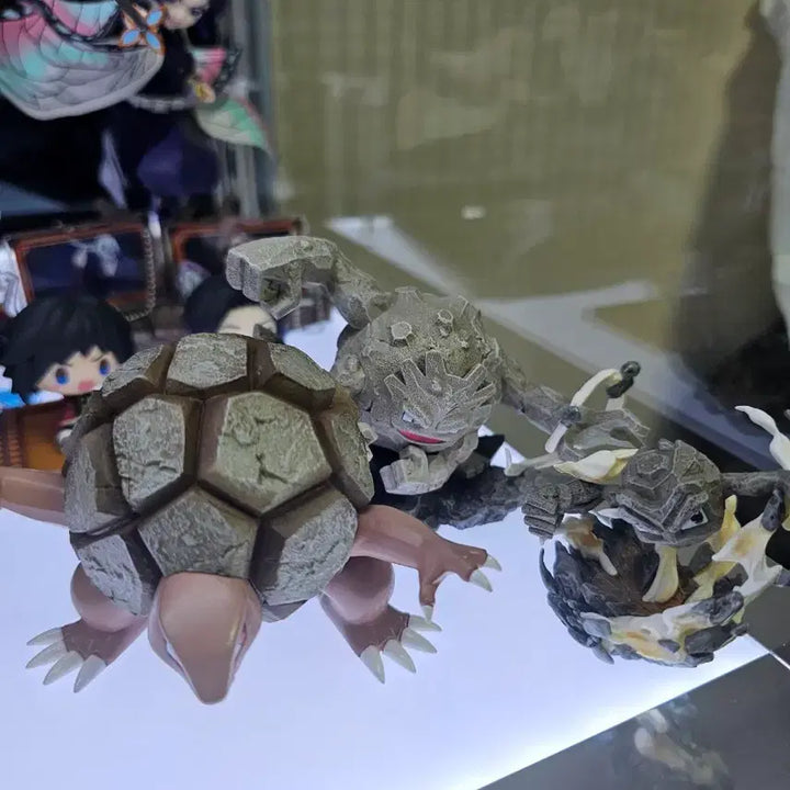 [BUNJANG] Pokemon ZXZ Reproduction Rolycoly Evolution Set Figure / 포켓몬스터 zxz 복각 꼬마돌 진화세트