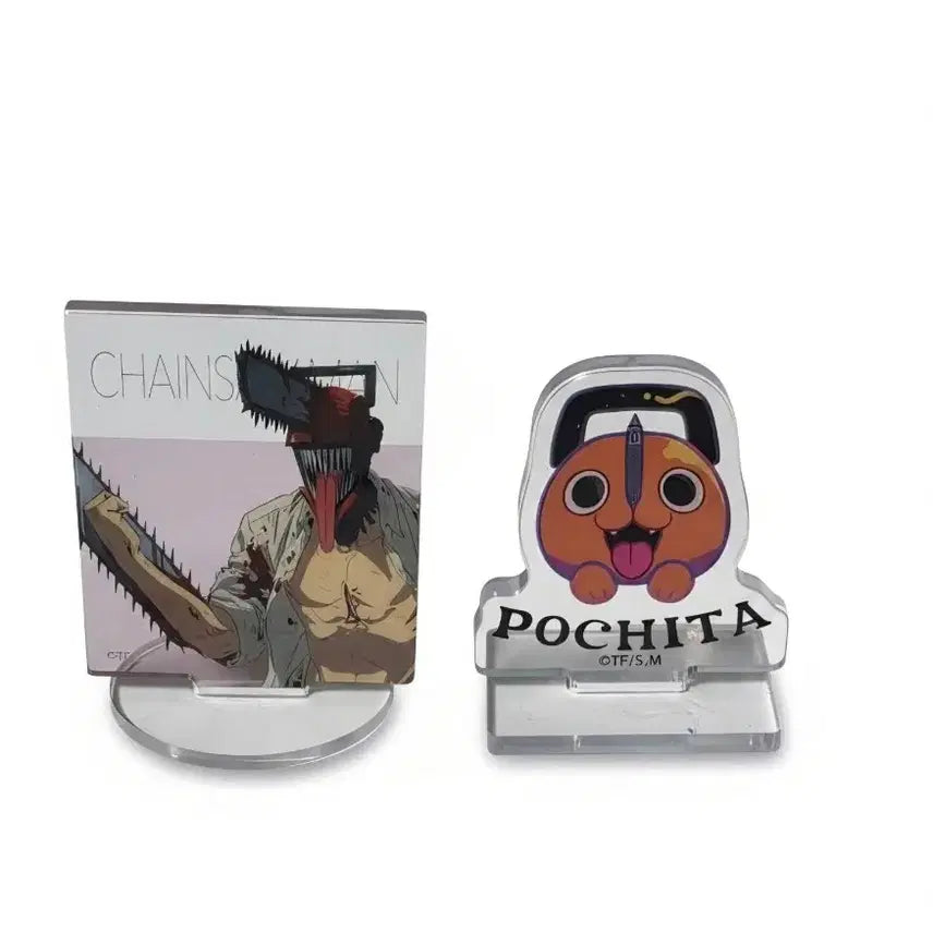 [BUNJANG] Chainsaw Man Pochita Acrylic Stand Set / 체인소 맨 포치타 아크릴 스탠드 세트
