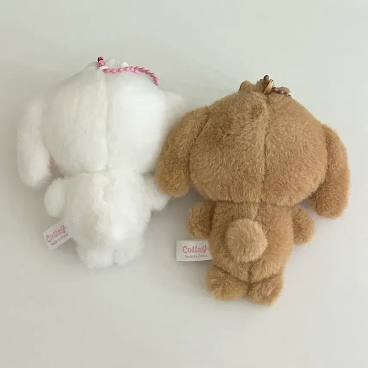 [BUNJANG] Sanrio SugarBunnies Plush Doll Bundle Set (Sirousa &amp; Kurousa) / (일괄) 슈가바니즈 인형 누이 산리오 정품 시로우사 쿠로우사