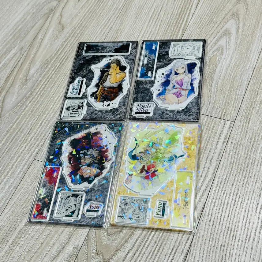 [BUNJANG] Black Clover Diorama Set / 블랙클로버 디오라마 4종 일괄판매