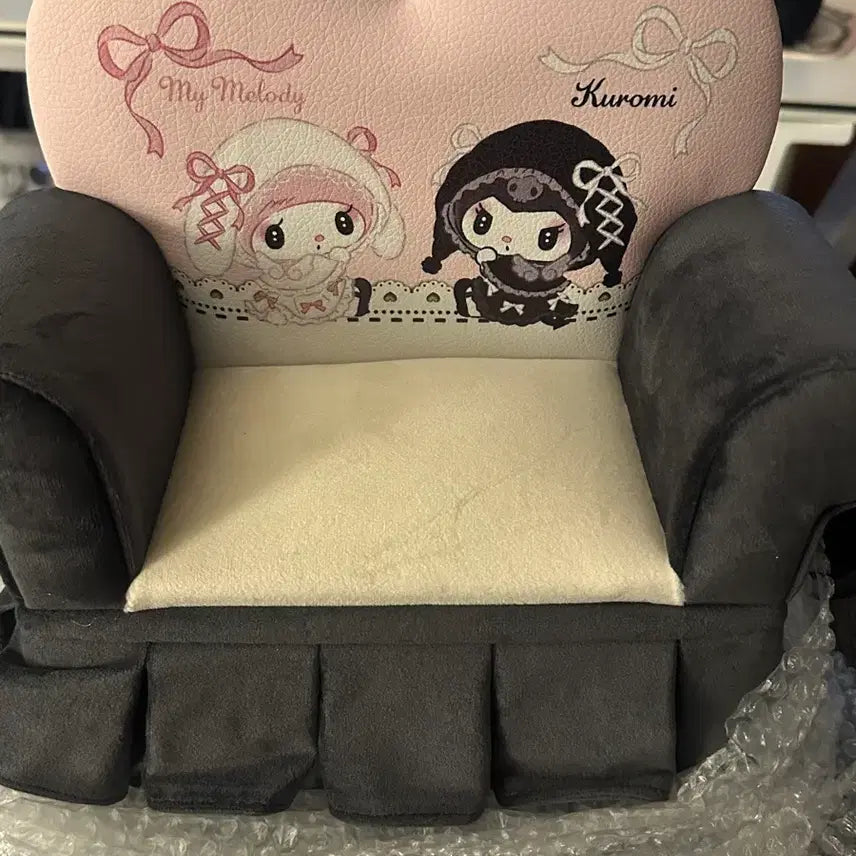 [BUNJANG] Sanrio Kuromi My Melody Sofa Storage Box / 산리오 쿠로미 마이멜로디 소파 수납함
