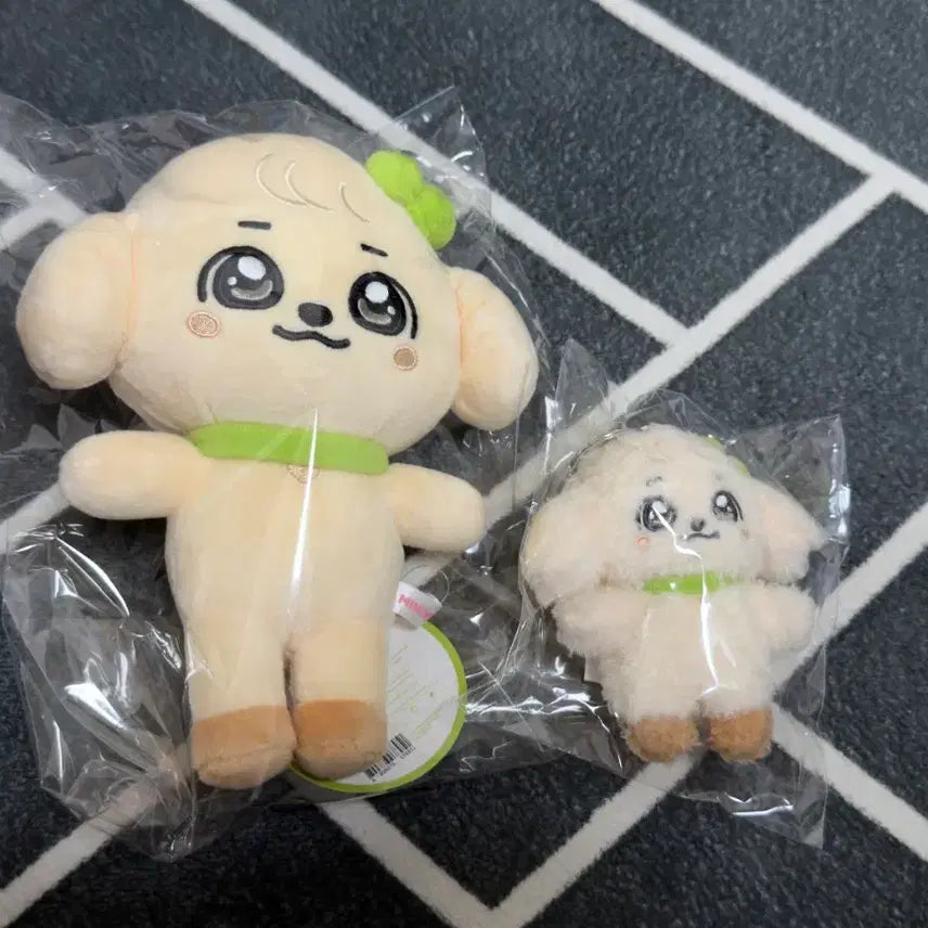[BUNJANG] IVE Miniive Kang Minji An Yujin Plush Doll Keychain / 아이브 미니브 강안지 유진 안유진 팝업 플러시 인형 키링 양도