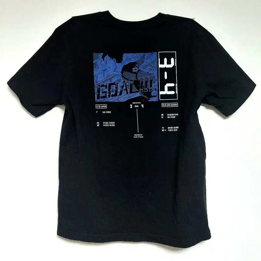 [BUNJANG] Blue Lock x Uniqlo Collaboration T-Shirt (L) / 블루록 유니클로 콜라보 티셔츠 (L) [추석할인] (9월달 까지)