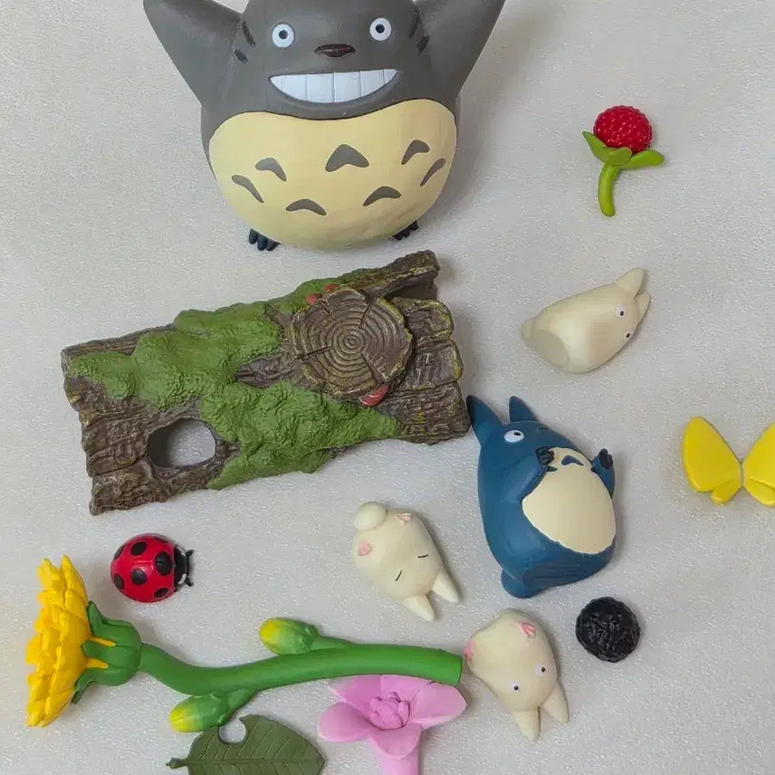 [BUNJANG] Ghibli Totoro Figure Bundle Set / 지브리 토토로 피규어 일괄