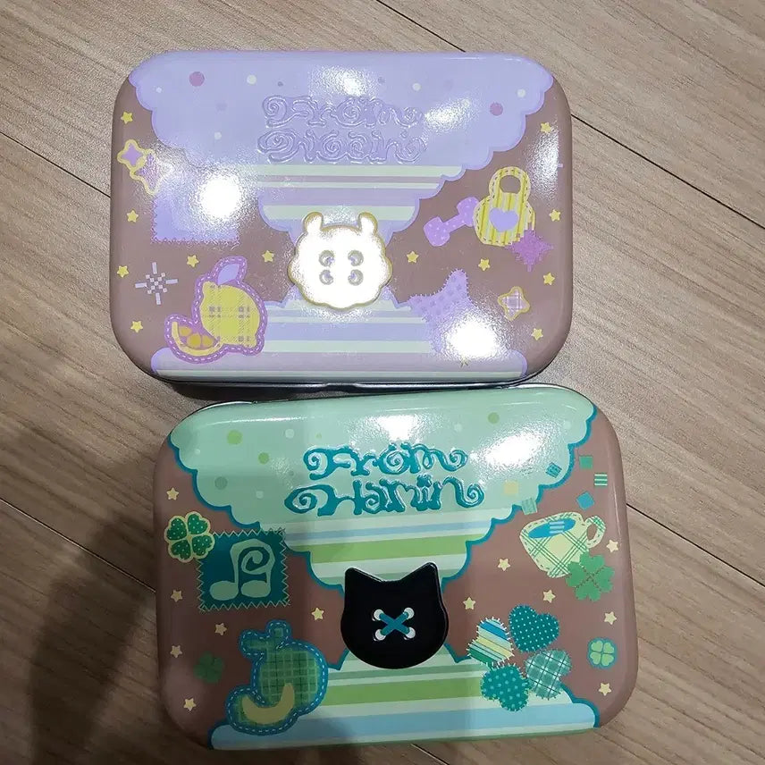 [BUNJANG] PLAVE Birthday Tin Case Set (Noah + Hamin) / 플레이브 십카페 생일 틴케이스 (노아+하민)