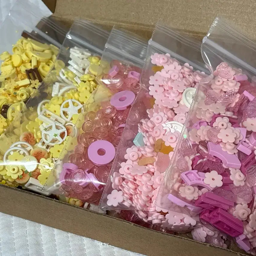 [BUNJANG] Slangy Separated Beads (Set of 5) / 슬랑이 분리비즈 5개