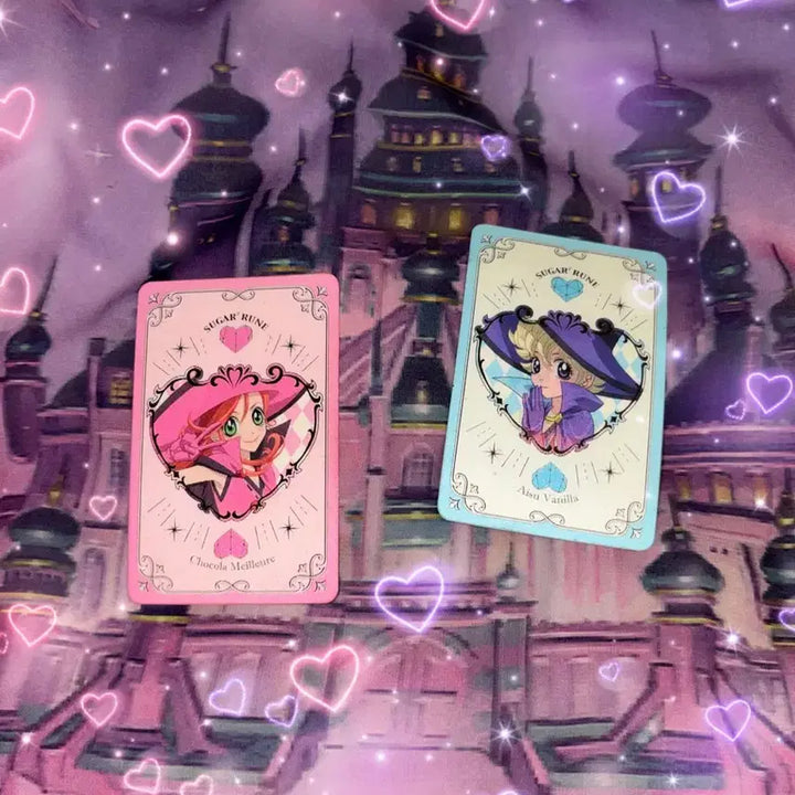 [BUNJANG] Shugo Chara Lenticular Card Bundle (Chocolat, Vanilla) / [새상품] 슈가슈가룬 렌티큘러 카드 2종 일괄(쇼콜라, 바닐라)