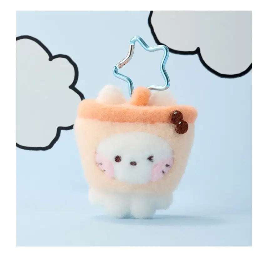 [BUNJANG] Bubble Nyan-ni Star Keyring / 버블냥니 별 키링