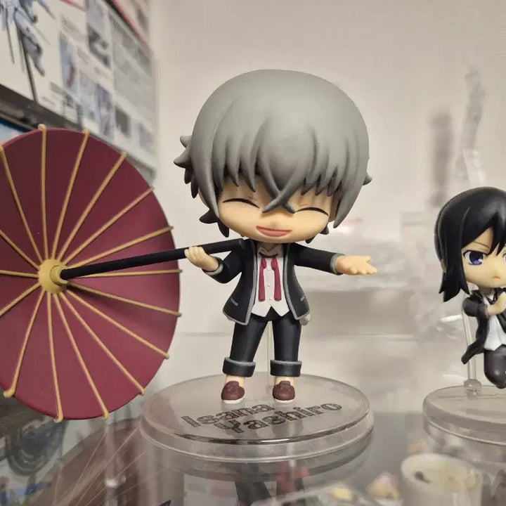 [BUNJANG] K Missing Kings Shiro &amp; Kuro Figure Set / 애니 k missing kings 시로 &amp; 쿠로 피규어