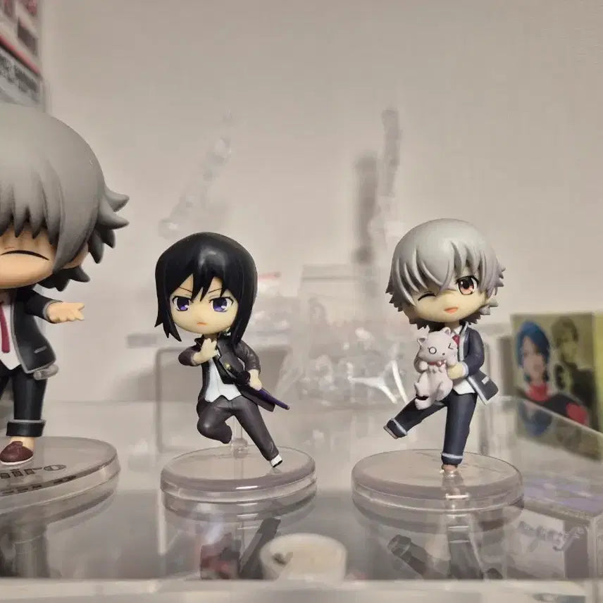 [BUNJANG] K Missing Kings Shiro &amp; Kuro Figure Set / 애니 k missing kings 시로 &amp; 쿠로 피규어