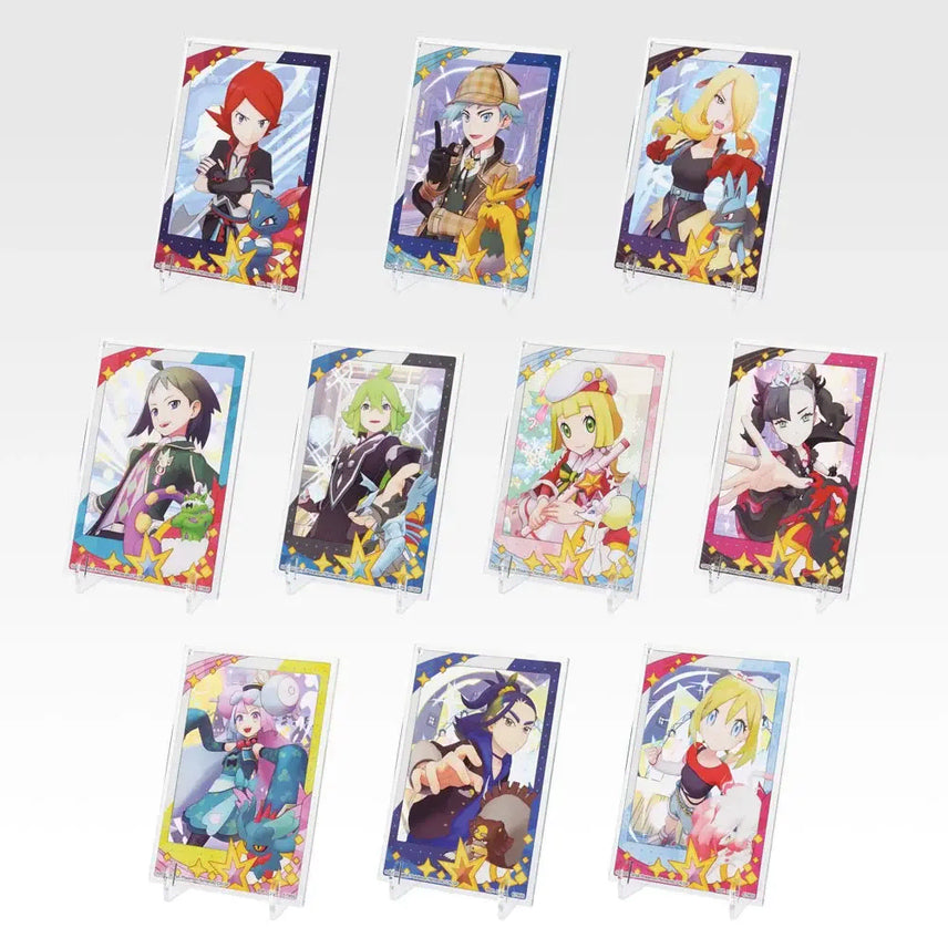 [BUNJANG] Pokémon Masters EX 7th Anniversary Mojiya &amp; Nanba Acrylic Board / 포켓몬 굿즈 포켓몬 마스터즈 EX 7th Anniversary E상 모야모 난쟈모 아크릴 보드