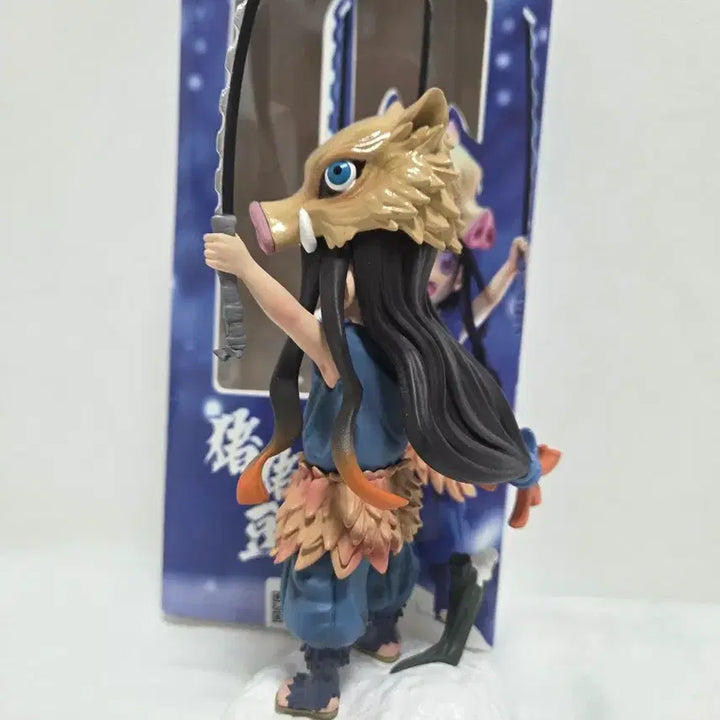 [BUNJANG] Demon Slayer Inosuke &amp; Nezuko Figure Set / 귀멸의 칼날 이노스케 네즈코 피규어