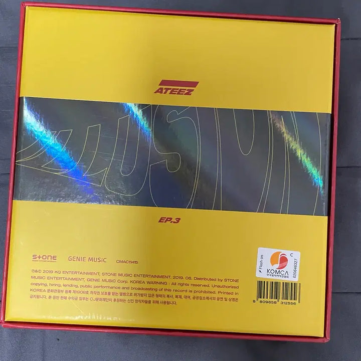 [BUNJANG] ATEEZ Illusion Treasure Album / 에이티즈 일루젼 트레져 TREASURE 앨범