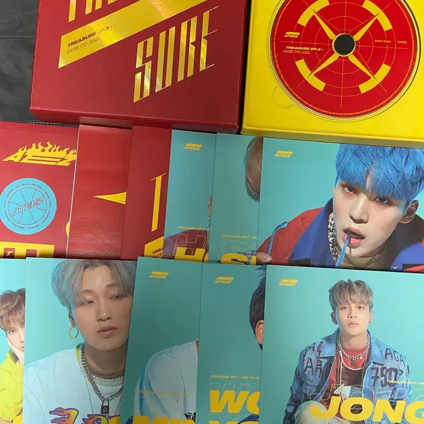 [BUNJANG] ATEEZ Illusion Treasure Album / 에이티즈 일루젼 트레져 TREASURE 앨범