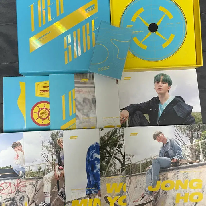 [BUNJANG] ATEEZ TREASURE Album (Wave) / 에이티즈 웨이브 트레져 TREASURE 앨범