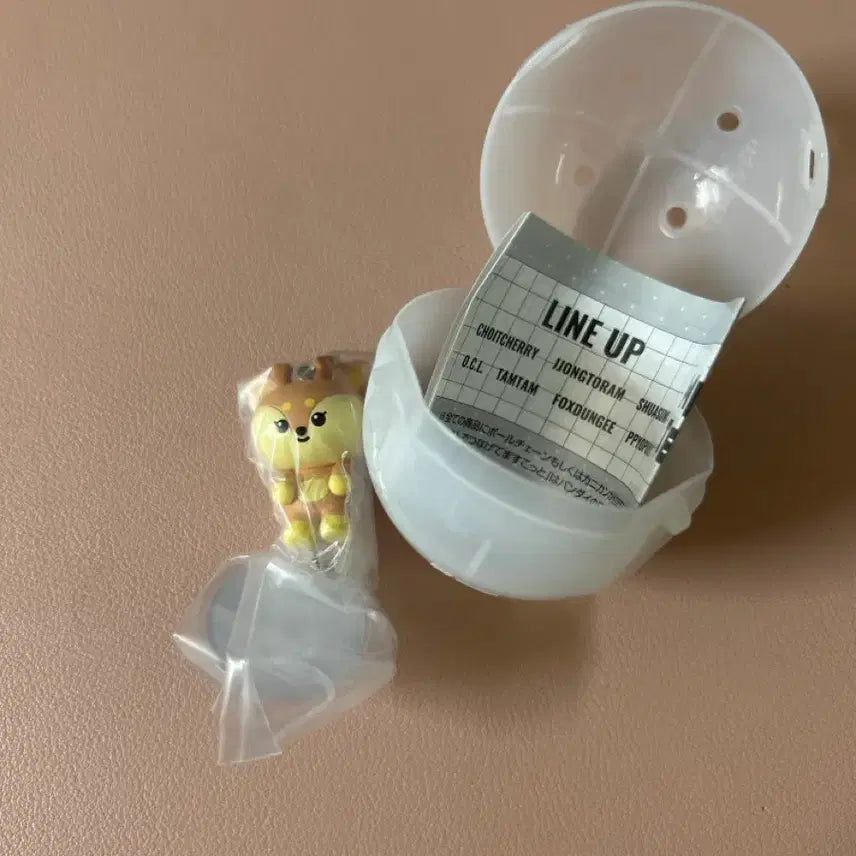 [BUNJANG] MINITIN Charm Keychain / 미니틴 대롱가챠 샤슴이(군번줄)