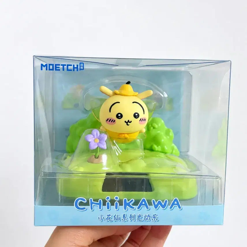 [BUNJANG] Usagi Wobbly Solar-Powered Figure / 먼작귀 우사기 흔들흔들 태양열 피규어 새상품